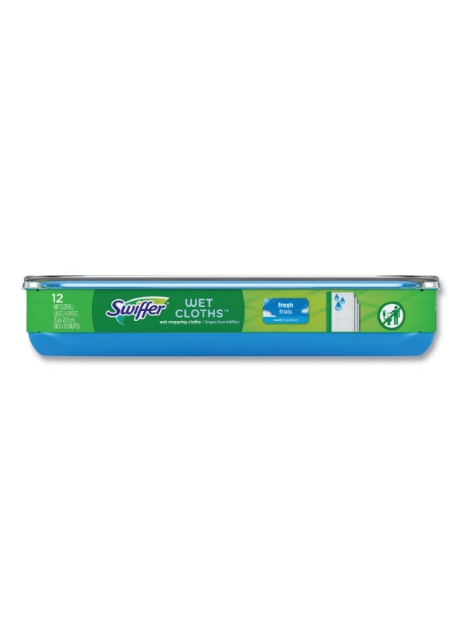 Swiffer Sweeper Wet Mopping Cloths Mops For Floor Cleaning Open Window Fresh 24 Cloths - Image 2